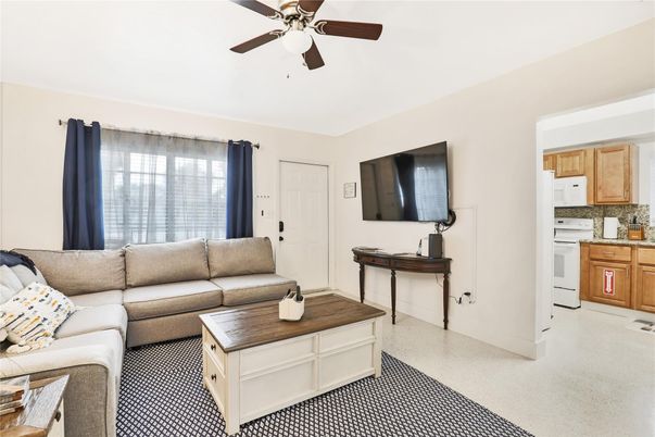 Interior, Kitchen, Living room