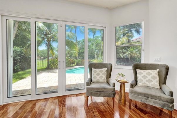 Interior, Sun Room, Wood Texture Flooring