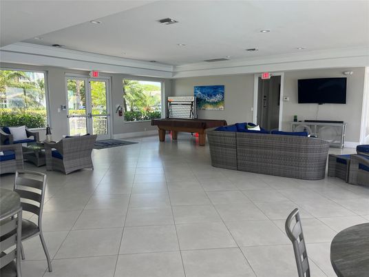 Billiard Table, Game Room, Interior, Living room, Recessed Lighting