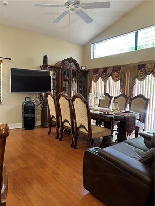 Dining room, Interior, Wood Texture Flooring