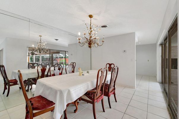 Chandelier, Dining room, Interior
