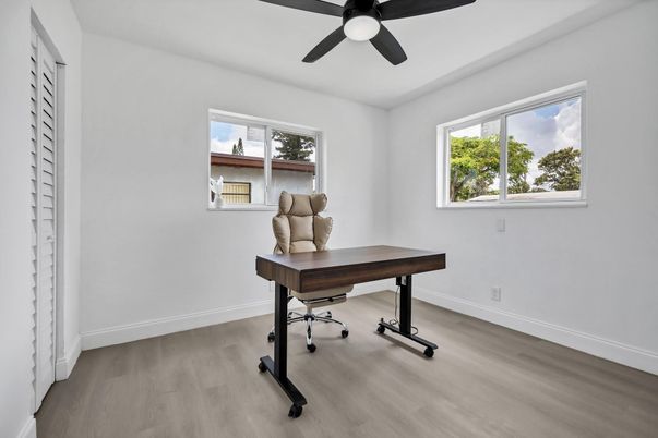 Home Office, Interior, Wood Texture Flooring