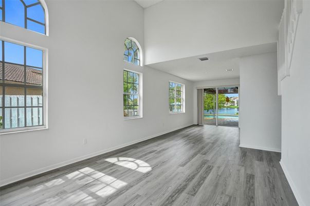 Empty room, Interior, Wood Texture Flooring