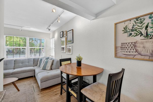 Dining room, Interior, Living room, Wood Texture Flooring