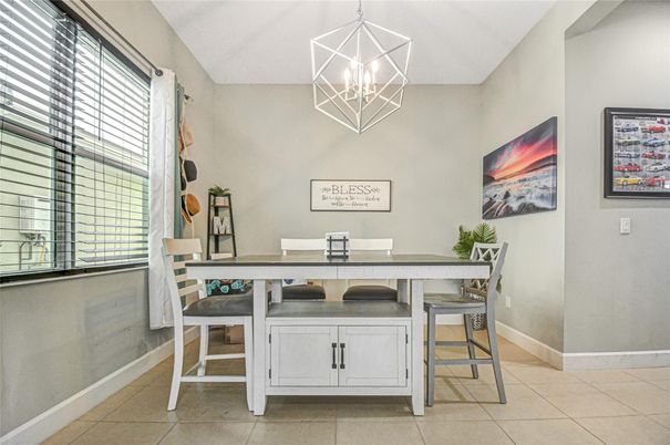 Dining room, Interior, Pendant Lights