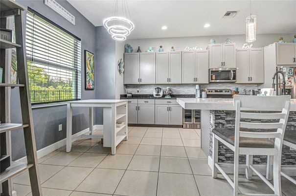 Interior, Kitchen, Pendant Lights, Recessed Lighting
