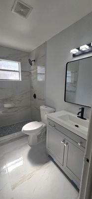 Bathroom, Interior, Marble, Marble Walls