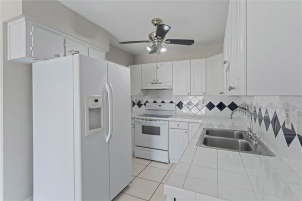 Interior, Kitchen, Tile Countertops