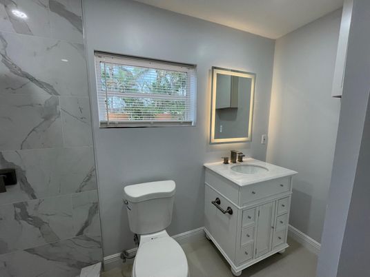 Bathroom, Interior, Marble Walls