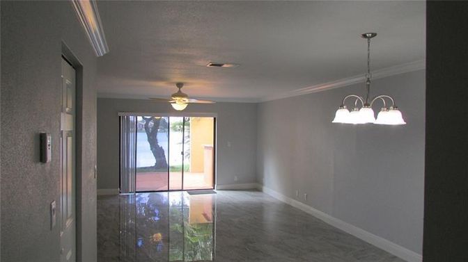 Empty room, Interior, Pendant Lights