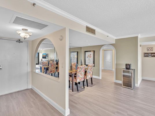 Dining room, Interior, Wood Texture Flooring