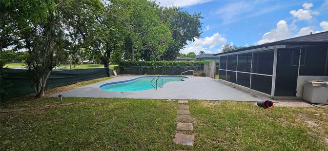 Backyard, Exterior, Pool