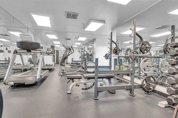 Fitness Equipment, Gym, Interior