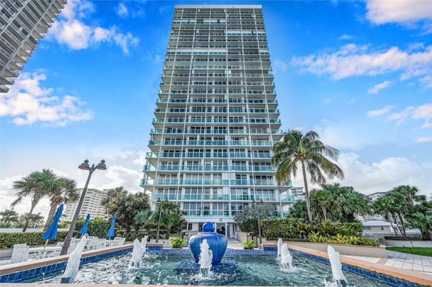 Exterior, Facade, Pool, Condo Building