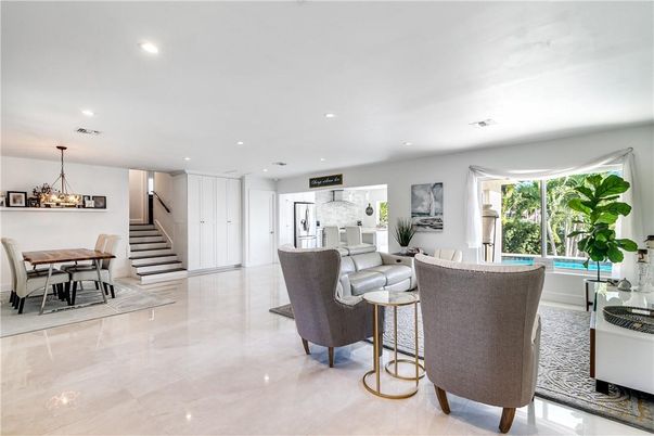Dining room, Interior, Living room, Recessed Lighting