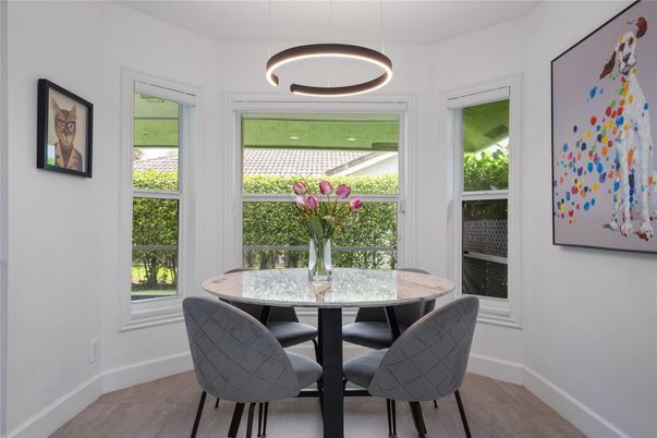 Dining room, Interior, Pendant Lights