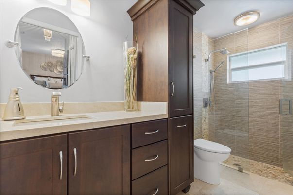Bathroom, Glass Shower, Interior