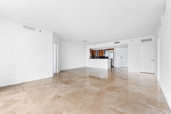 Empty room, Interior, Kitchen, Pendant Lights