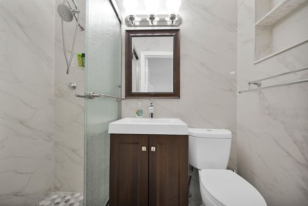 Bathroom, Interior, Marble Walls