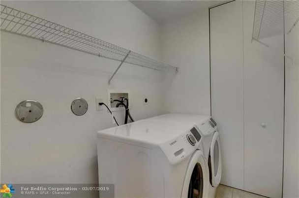 Interior, Washer