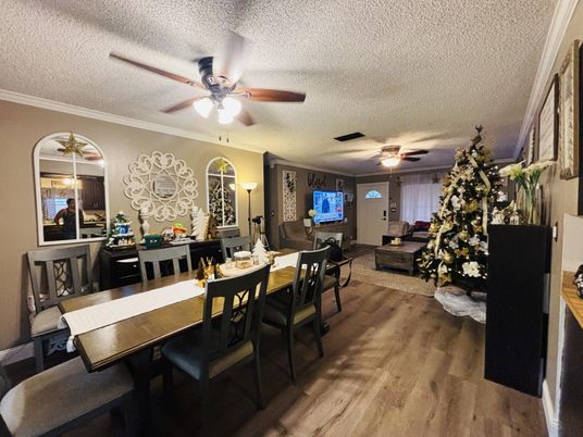 Dining room, Interior, Living room, Wood Texture Flooring