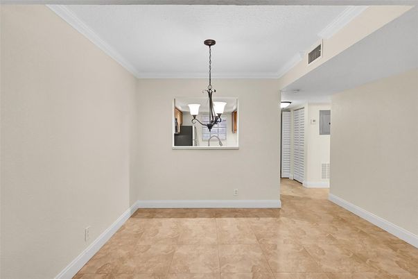 Chandelier, Empty room, Interior
