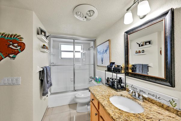 Bathroom, Dual Sink Vanities, Glass Shower, Interior