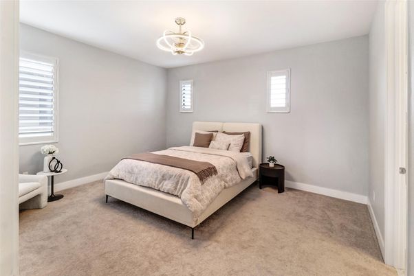 Bedroom, Interior, Pendant Lights