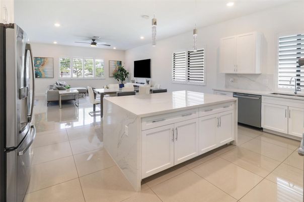 Dining room, Interior, Kitchen, Pendant Lights, Recessed Lighting