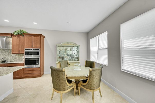 Dining room, Interior, Kitchen, Recessed Lighting