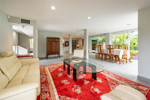 Dining room, Interior, Living room, Recessed Lighting
