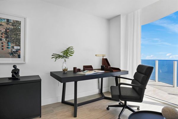 Home Office, Interior, Water, Wood Texture Flooring