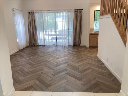 Empty room, Interior, Wood Texture Flooring