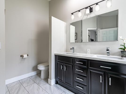 Bathroom, Dual Sink Vanities, Interior, Marble