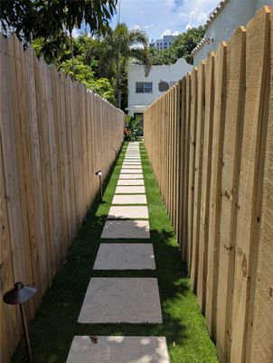 Backyard, Exterior