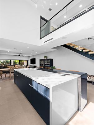 Dining room, Interior, Kitchen, Recessed Lighting