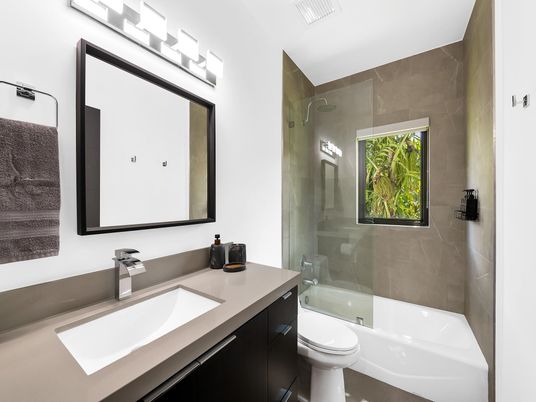 Bathroom, Glass Shower, Interior