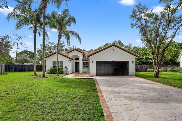 Attached, Backyard, Exterior, Facade, Spanish Mediterranean