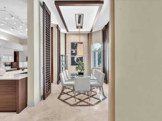 Dining room, Interior, Kitchen, Pendant Lights