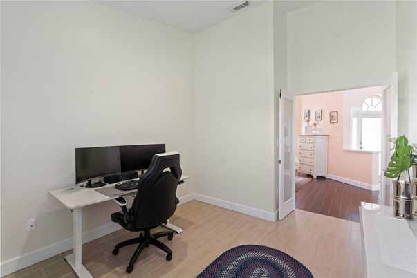 Home Office, Interior, Wood Texture Flooring