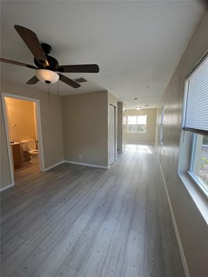 Bathroom, Empty room, Interior, Wood Texture Flooring