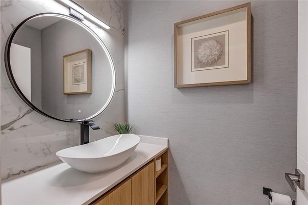 Bathroom, Interior, Marble Walls