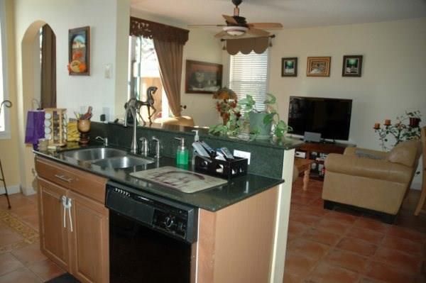 Interior, Kitchen, Living room