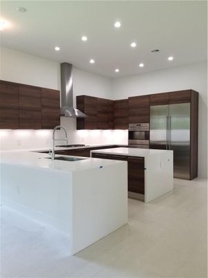 Interior, Kitchen, Recessed Lighting, Stainless Steel Appliances