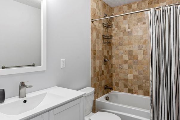 Bathroom, Interior, Stone Walls
