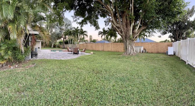 Backyard, Exterior
