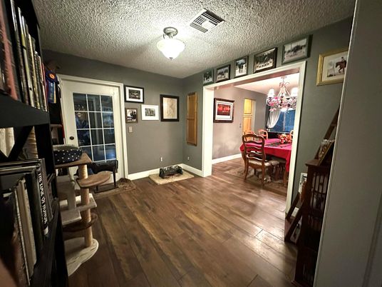 Dining room, Interior, Wood Texture Flooring