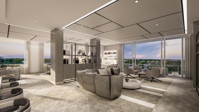 Interior, Living room, Recessed Lighting, Water
