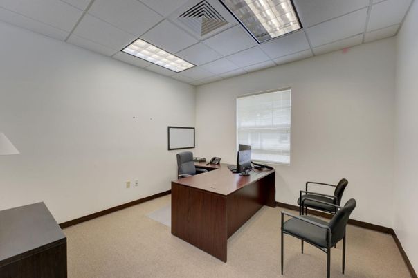 Home Office, Interior, Recessed Lighting