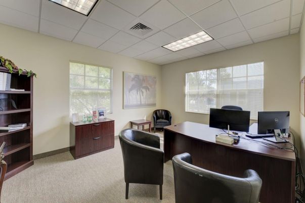Home Office, Interior, Recessed Lighting